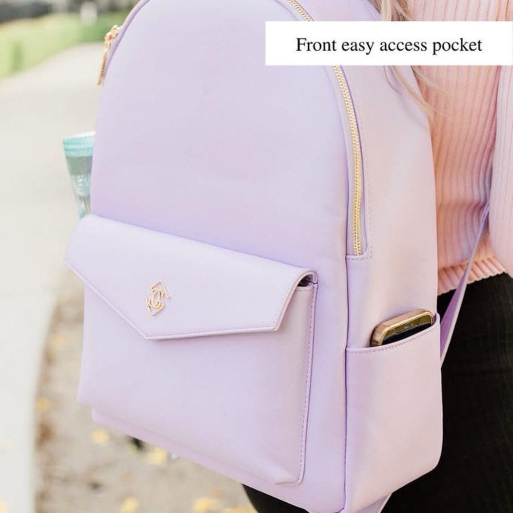 Glass Ladder & Co. Lavender Malala Backpack - Picture 7 of 15